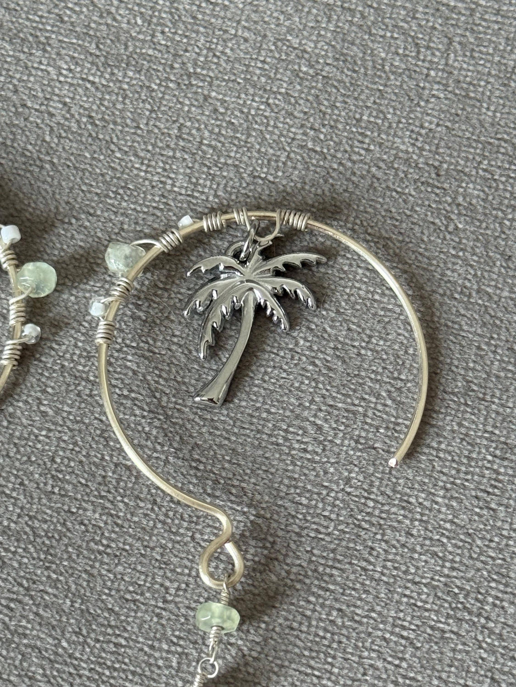 Palm Aura Cascade Earrings