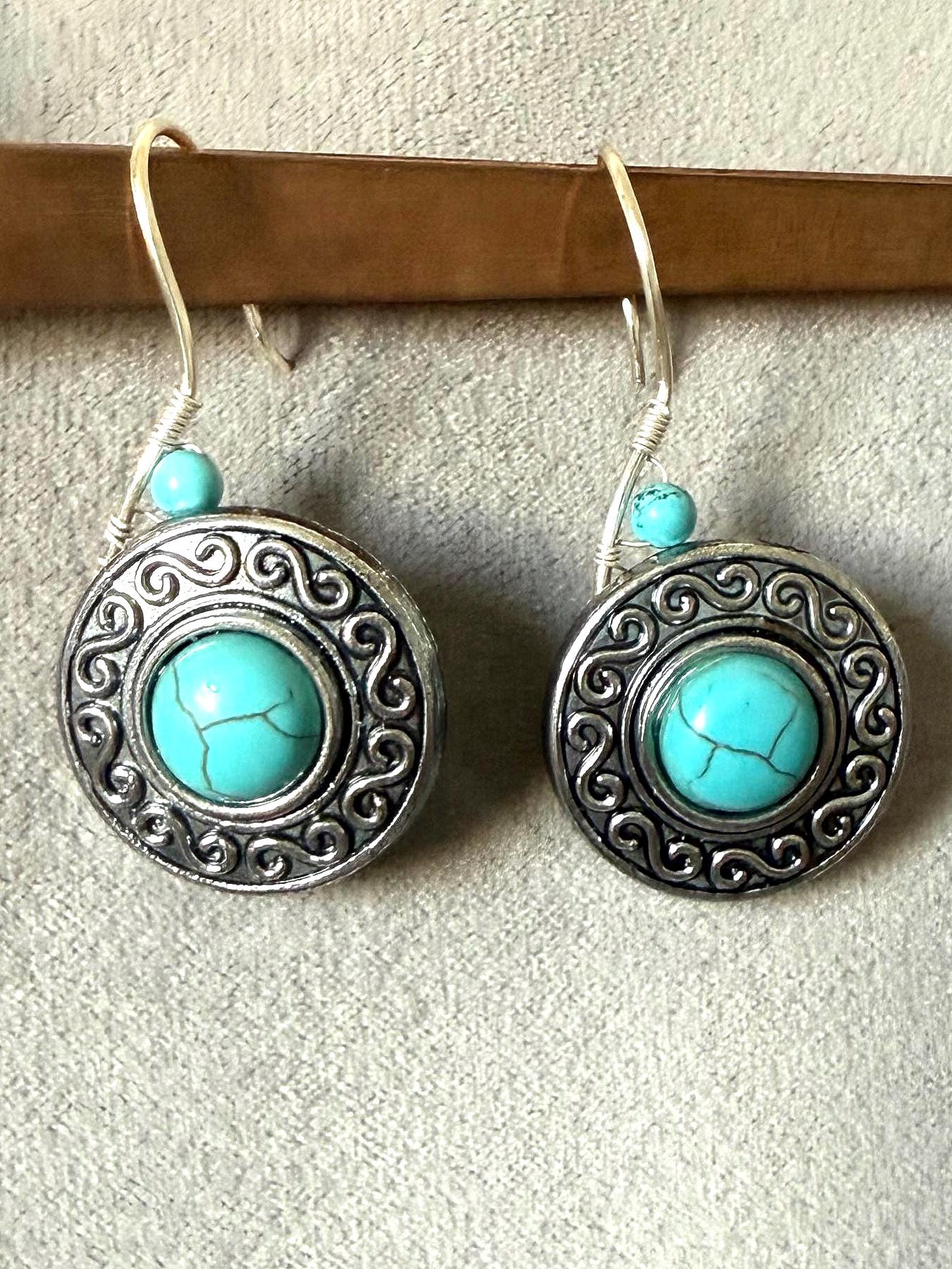 Turquoise Reverie Luxe Drop Earrings