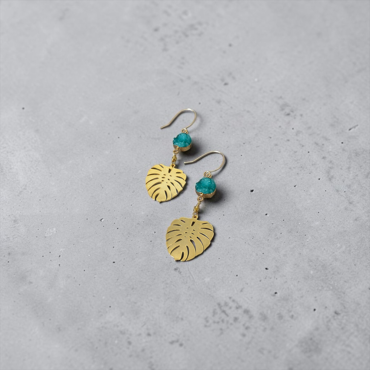 Aqua Afterglow Earrings