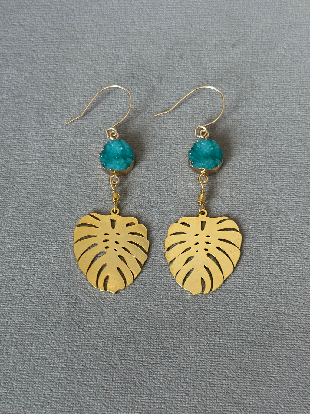 Aqua Afterglow Earrings