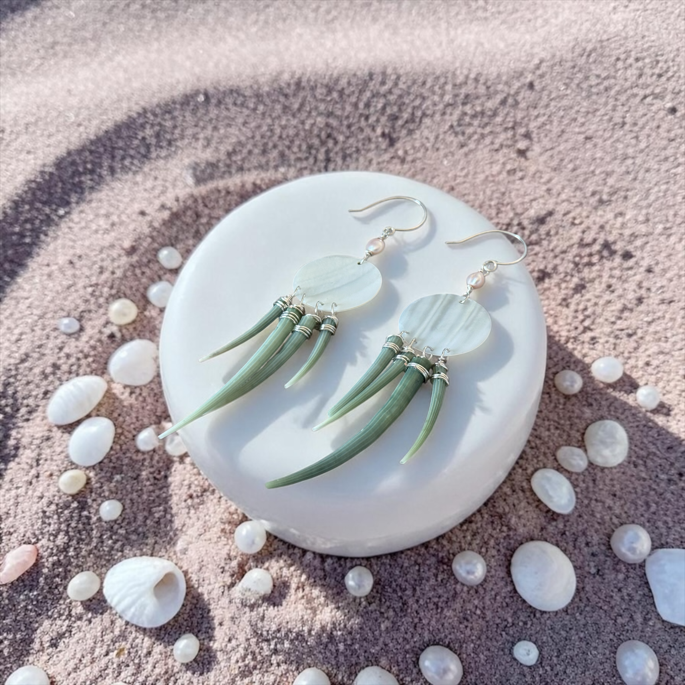 Coastal Couture - Ocean’s Veil Earrings