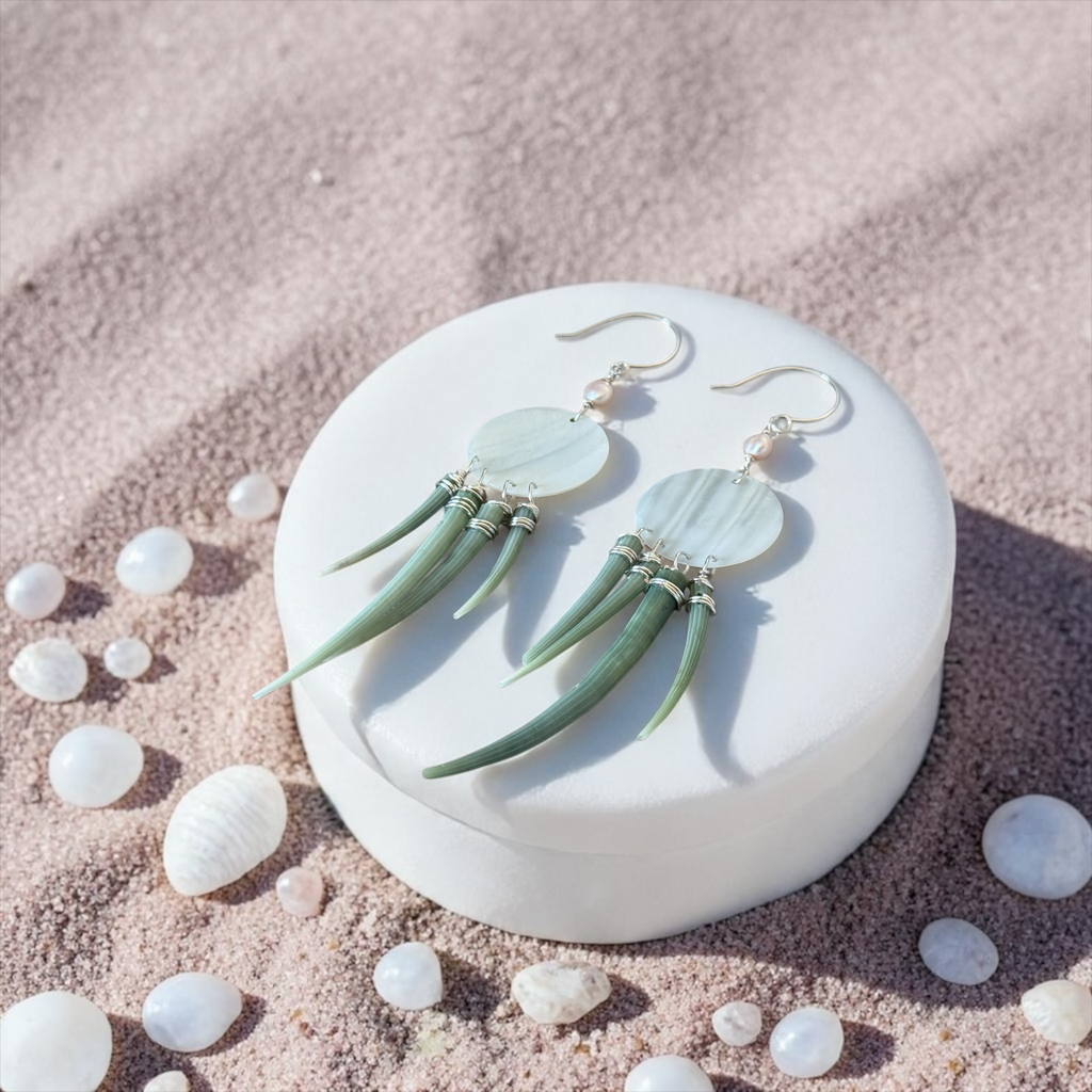 Coastal Couture - Ocean’s Veil Earrings
