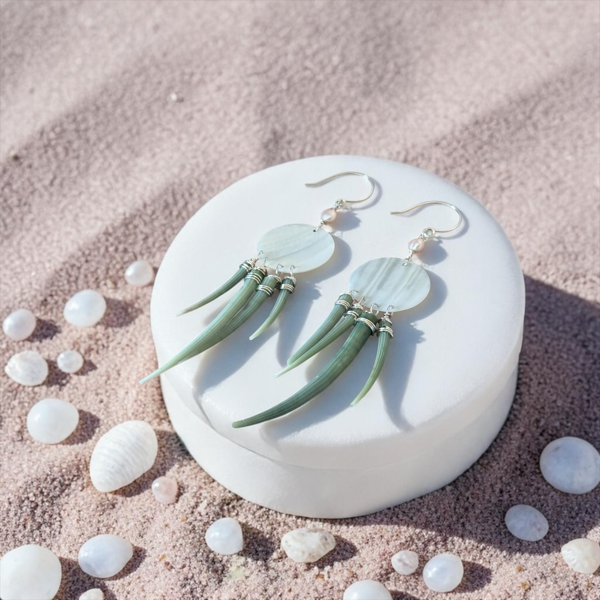 Coastal Couture - Ocean’s Veil Earrings