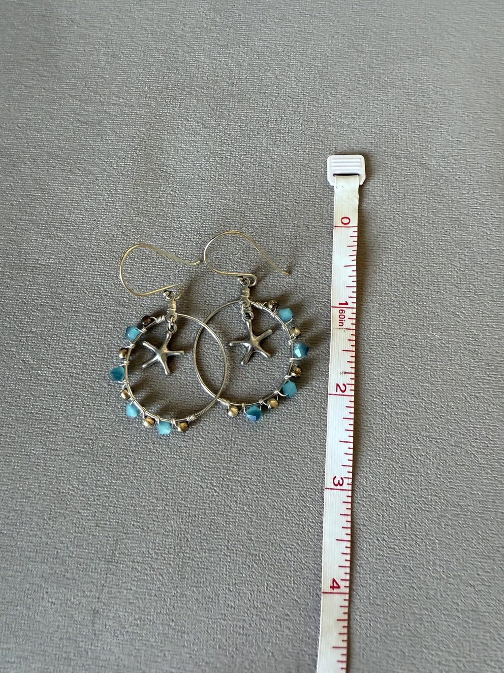 Tide Charm Hoop Earrings
