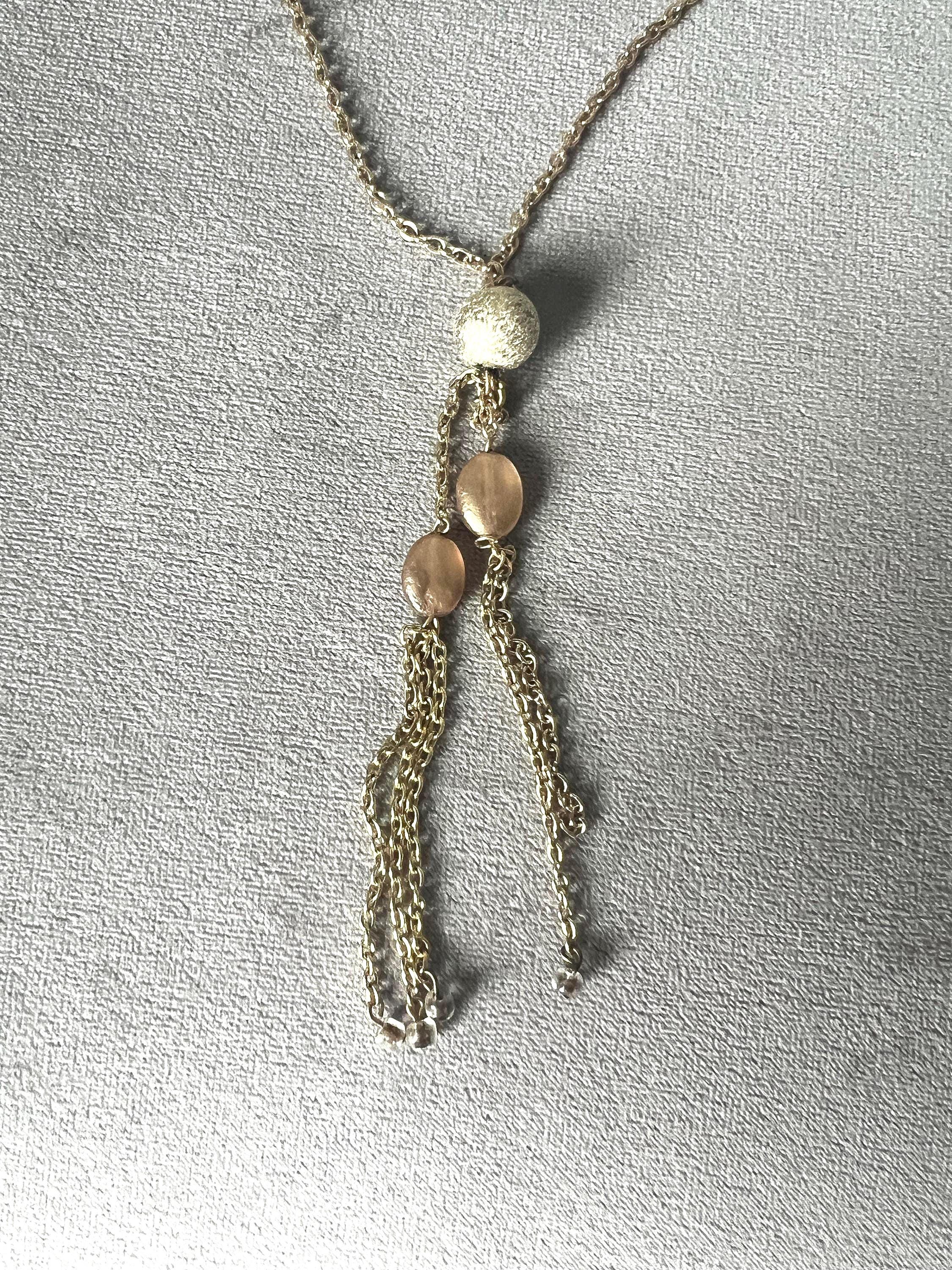 Golden Tassel Necklace