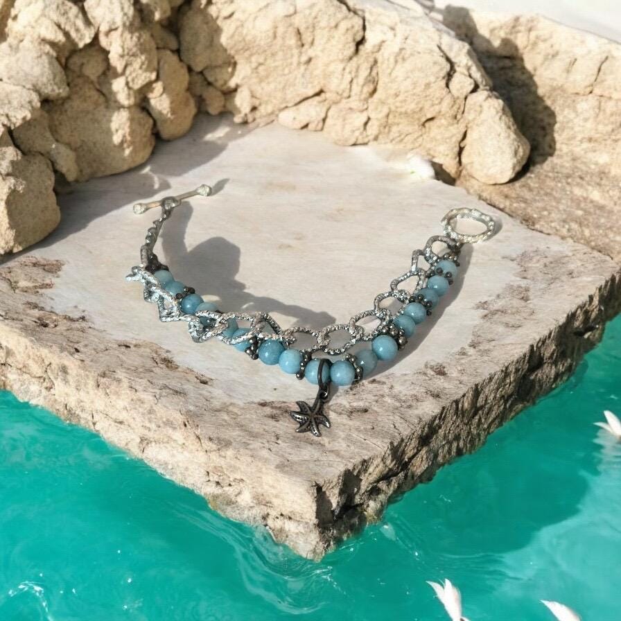 Ocean Chain Charm Bracelet