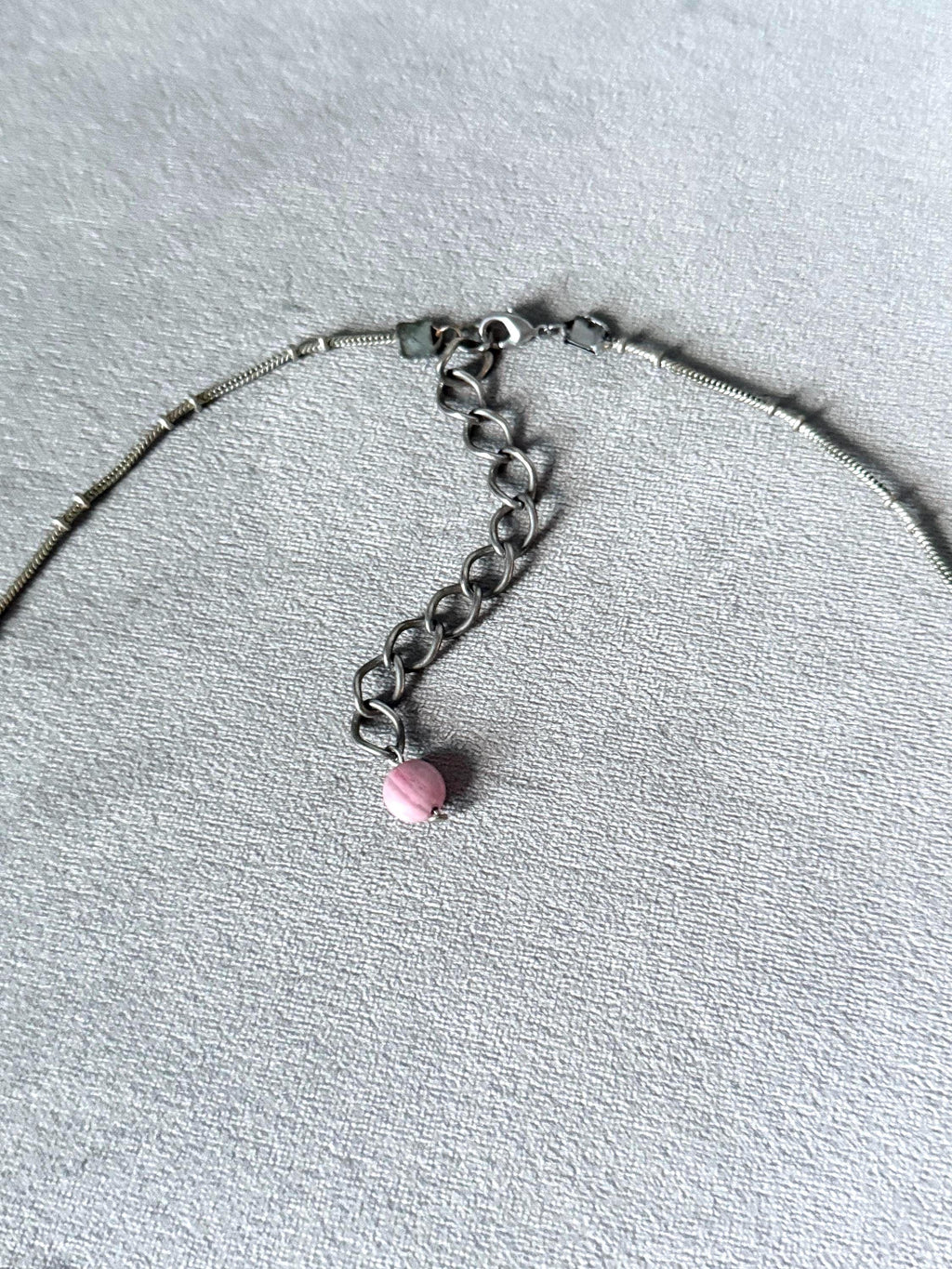Blush Shard Crystal Ore Pendant Necklace