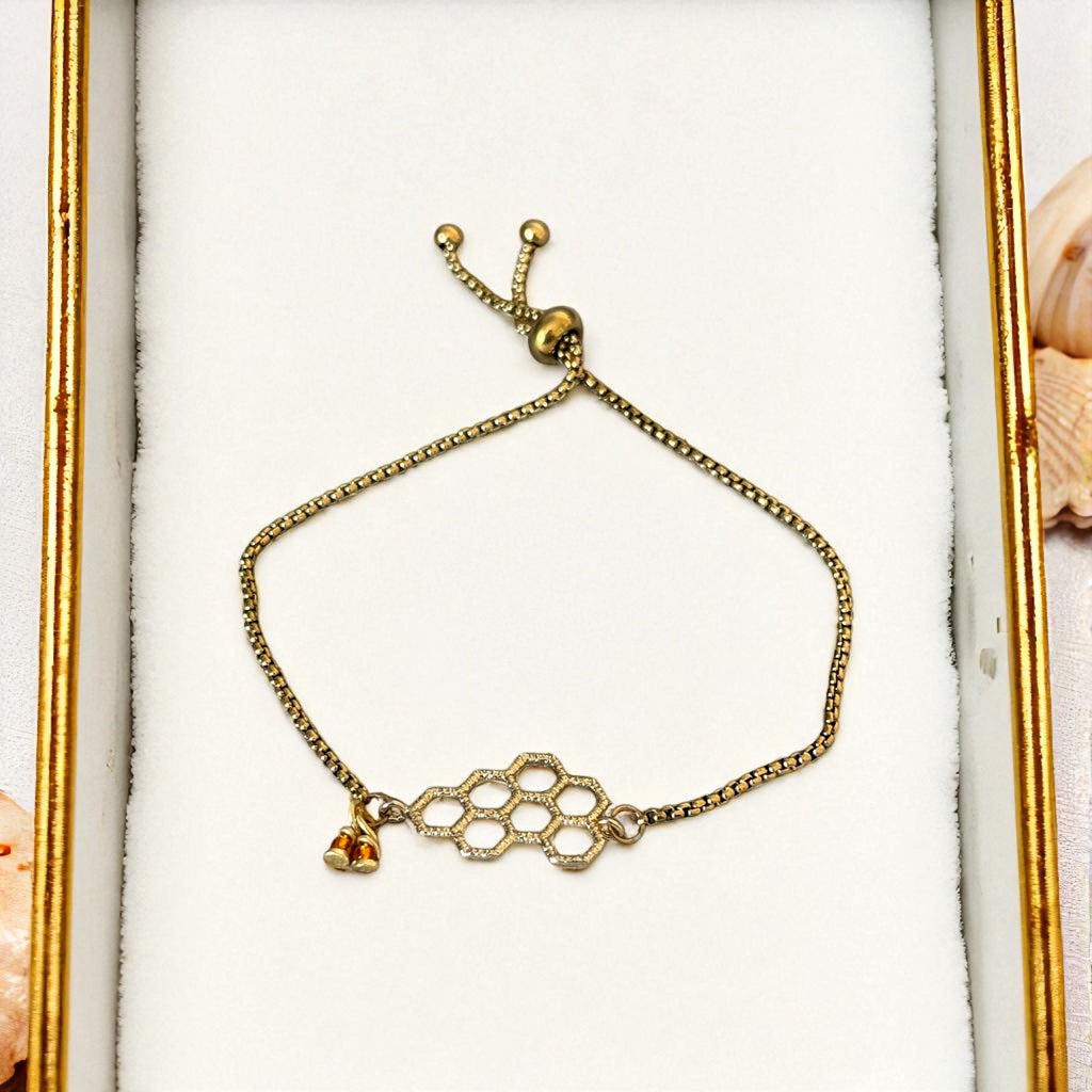 Golden Hive Harmony Bracelet