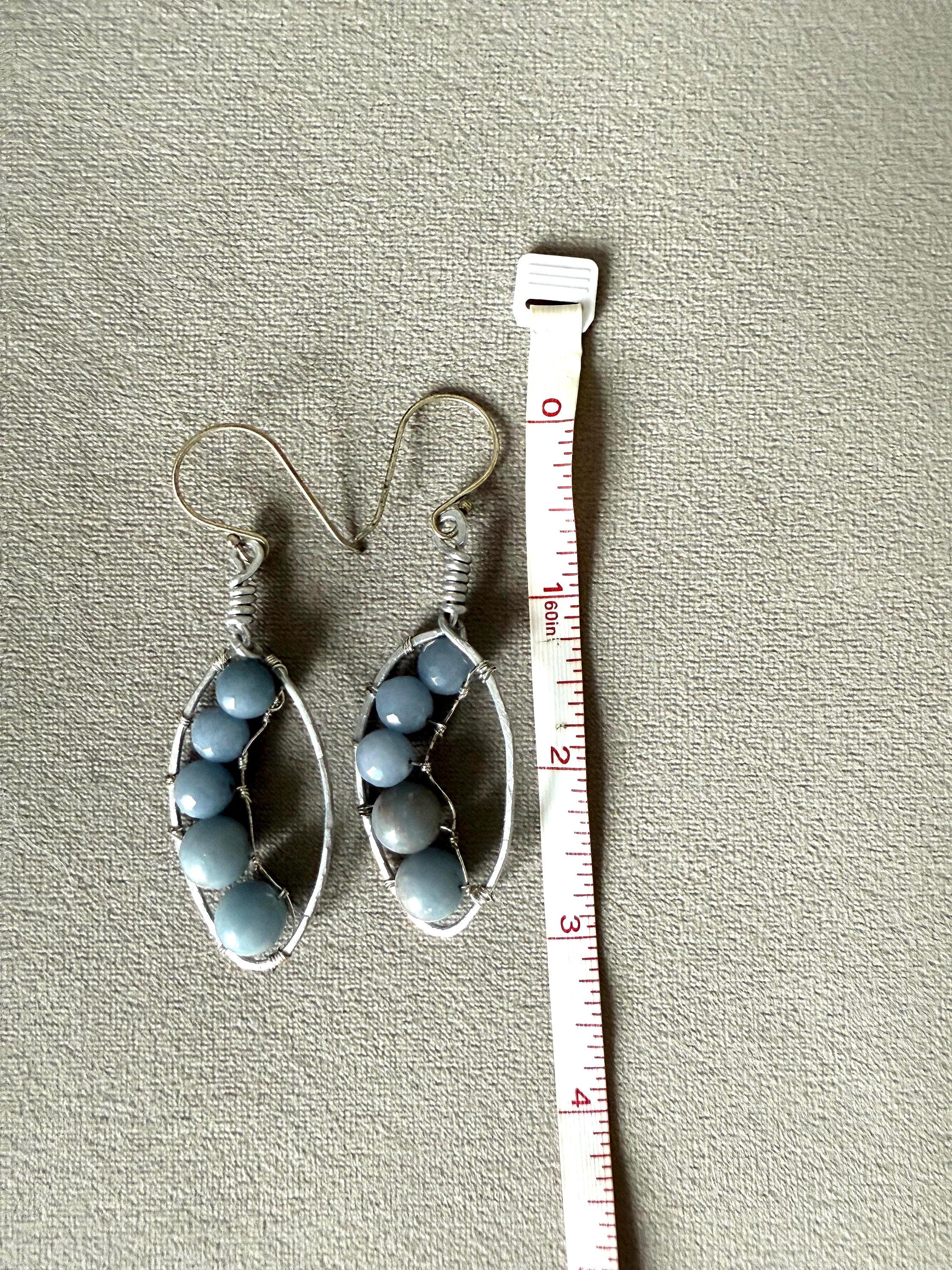 Frozen Current Earrings