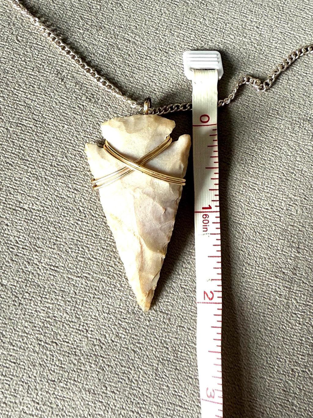 Stone Ritual Arrowhead Necklace