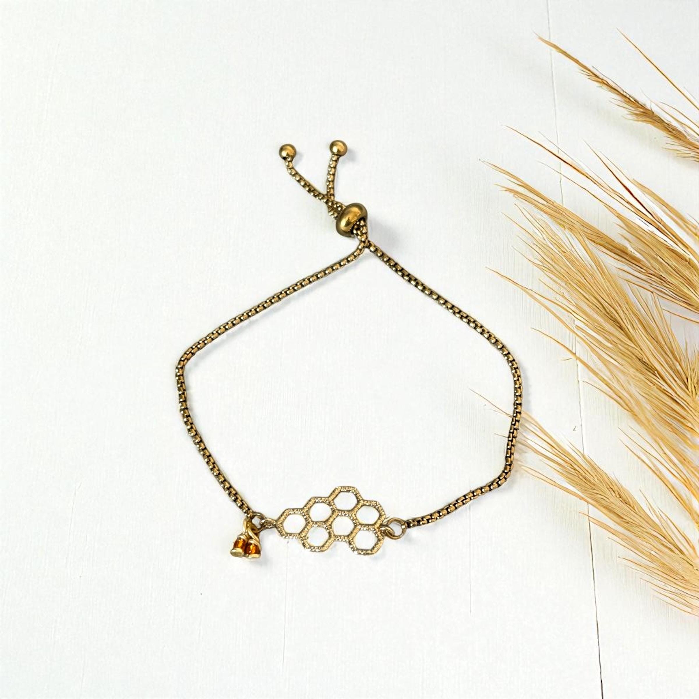 Golden Hive Harmony Bracelet