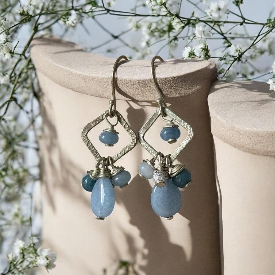 Arctic Muse Drop Earrings