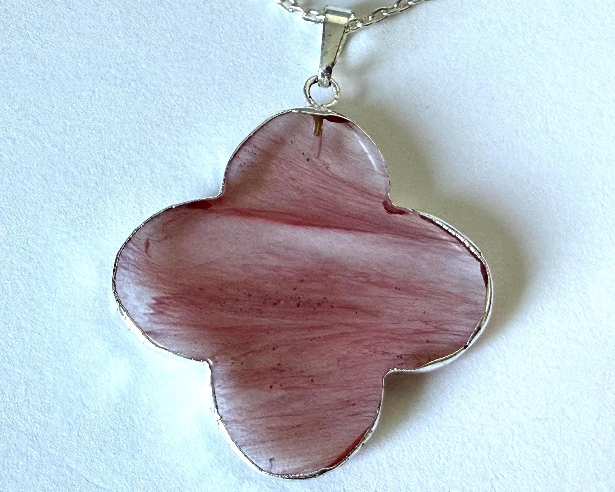 Long Desert Bloom Pendant Necklace