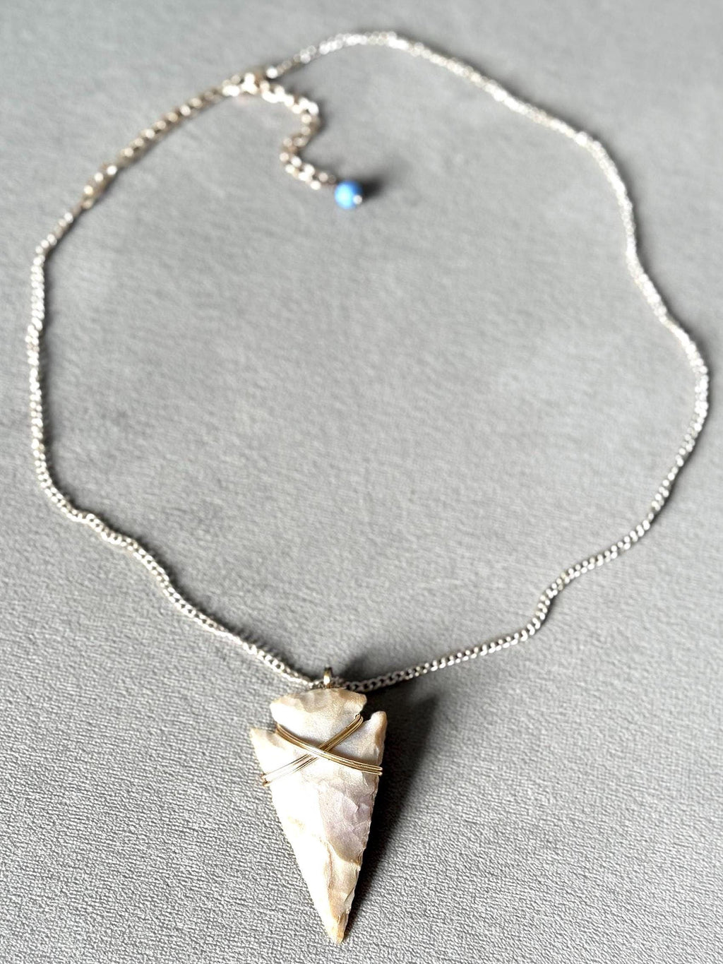 Stone Ritual Arrowhead Necklace