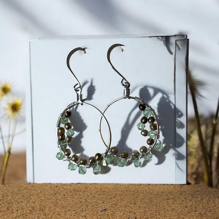 Verde Halo Hoops