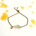 Golden Hive Harmony Bolo Bracelet