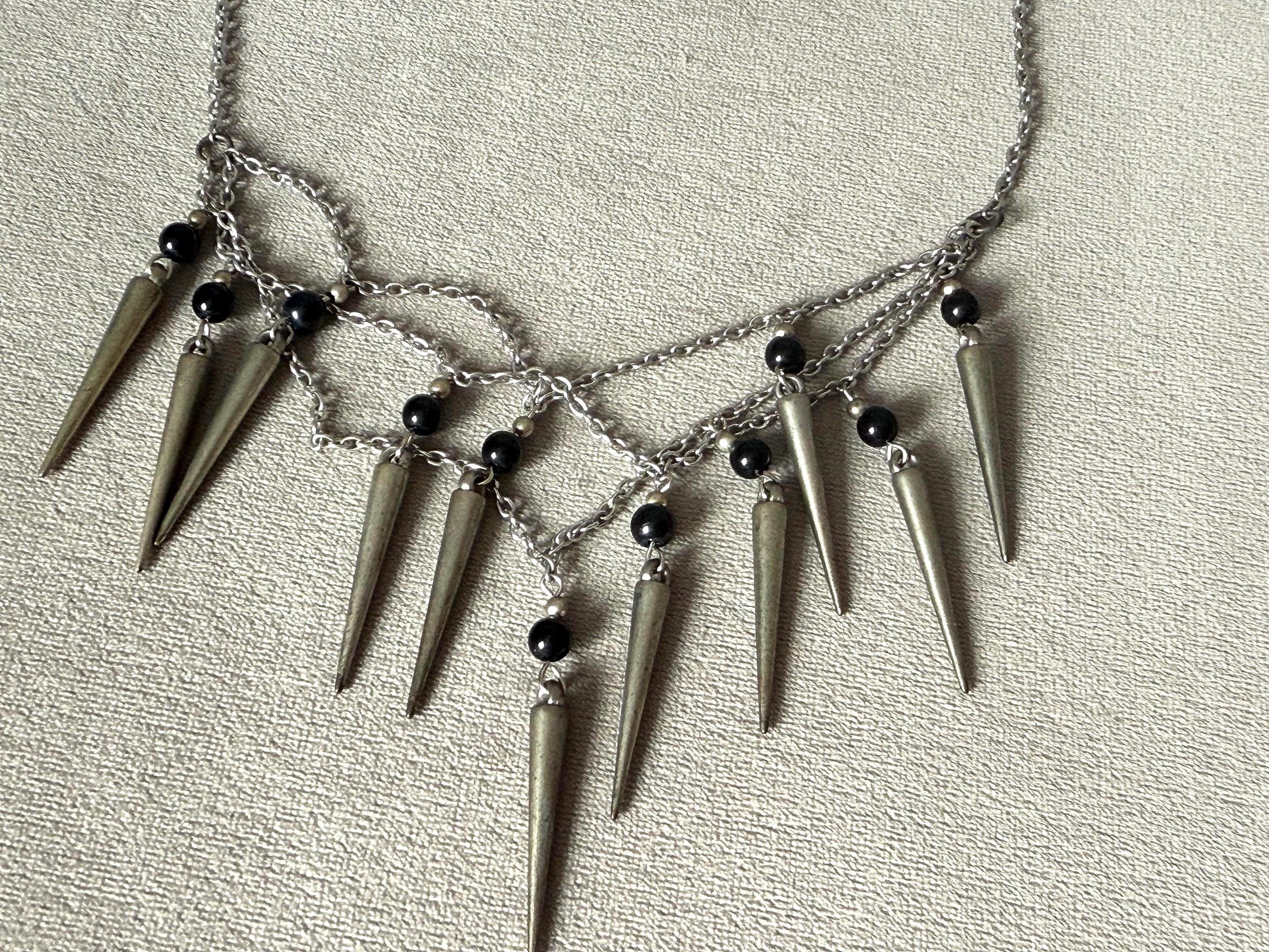 Shadow Fang Statement Necklace