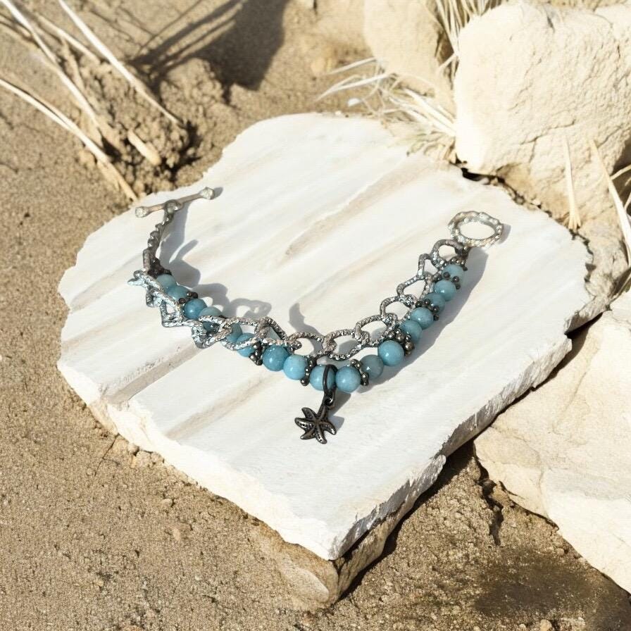 Ocean Chain Charm Bracelet