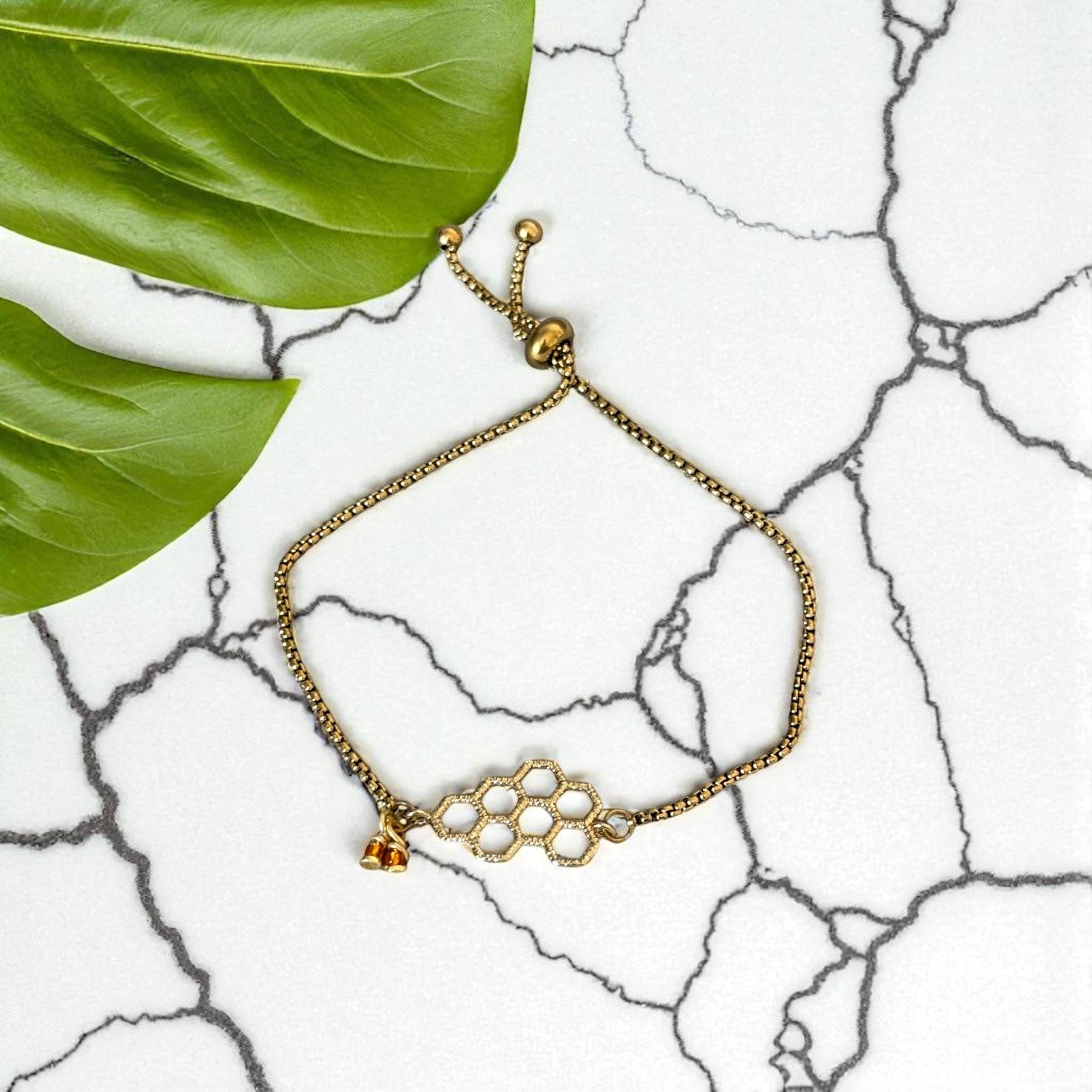 Golden Hive Harmony Bracelet