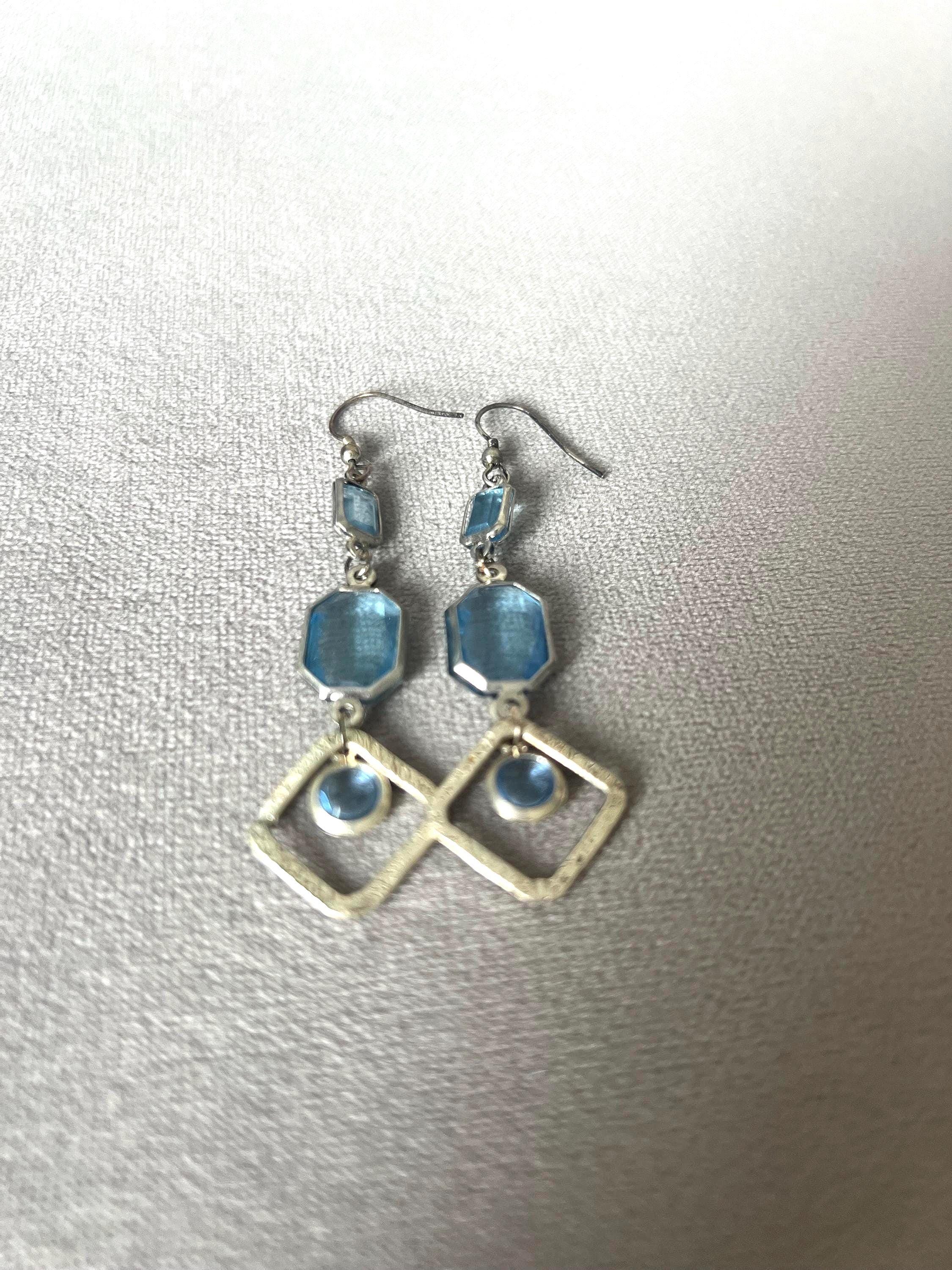Blue Hour Statement Earrings