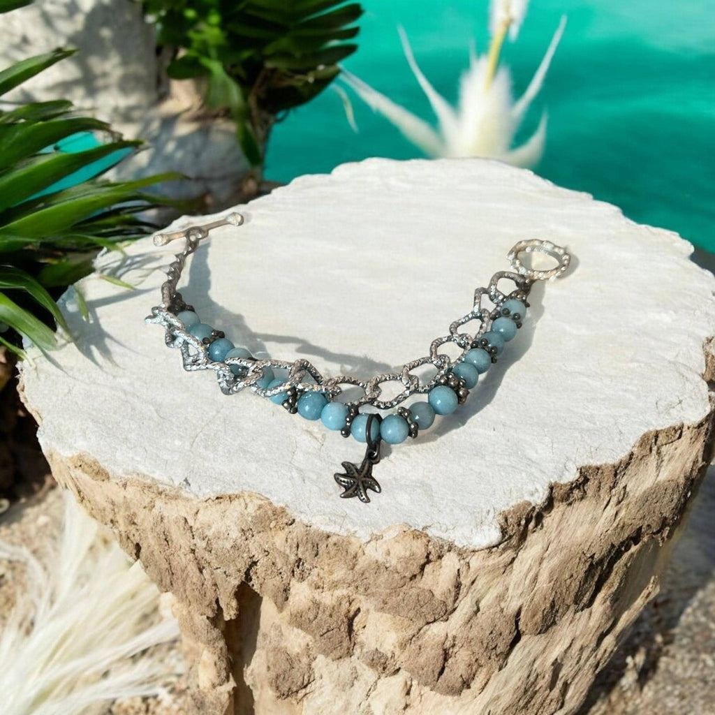 Ocean Chain Charm Bracelet