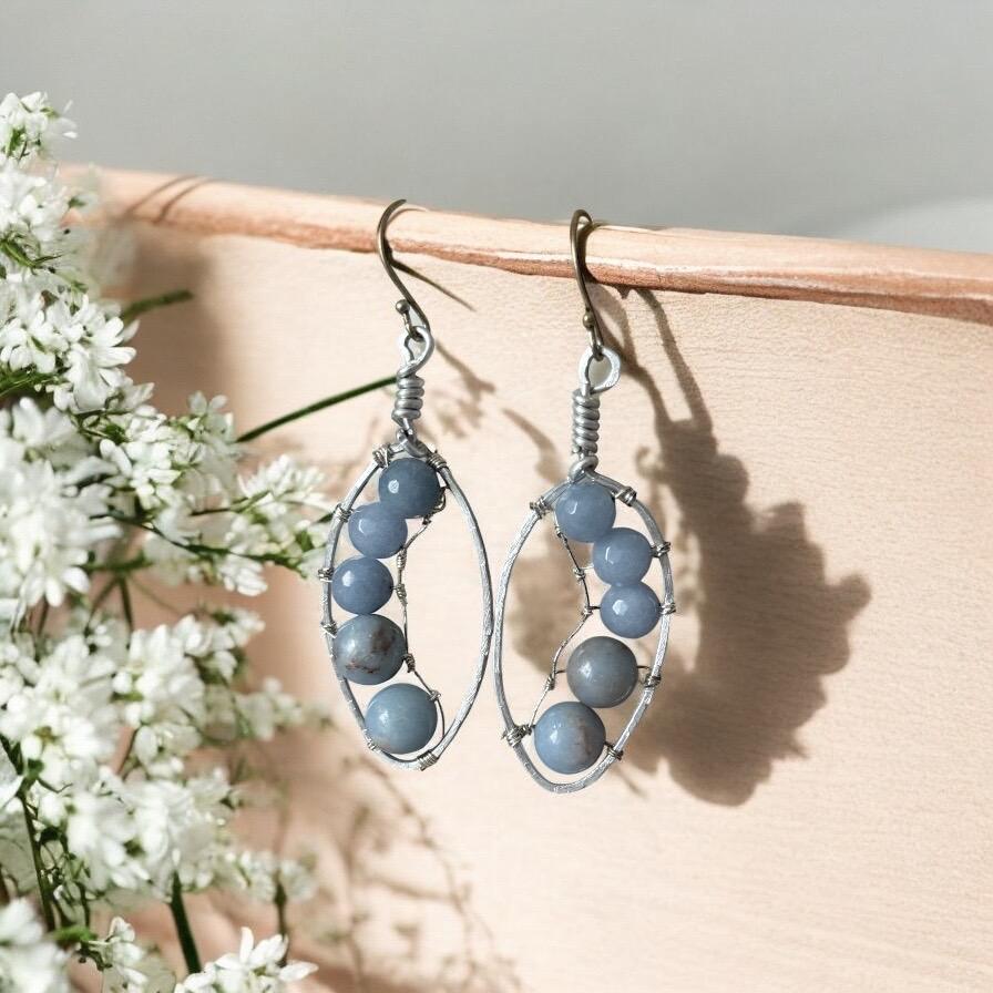 Frozen Current Earrings