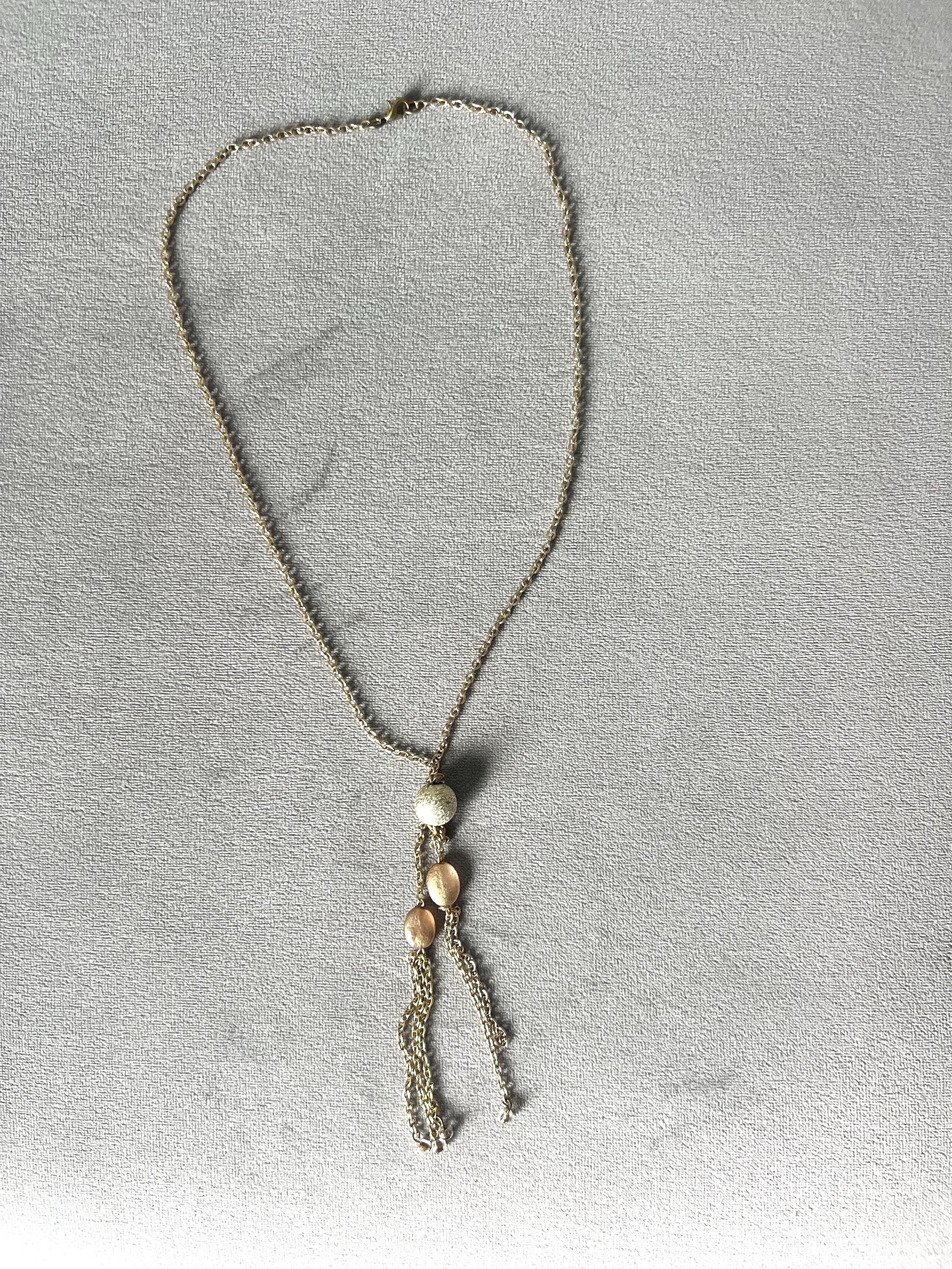 Golden Tassel Necklace