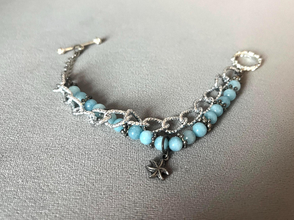Ocean Chain Charm Bracelet
