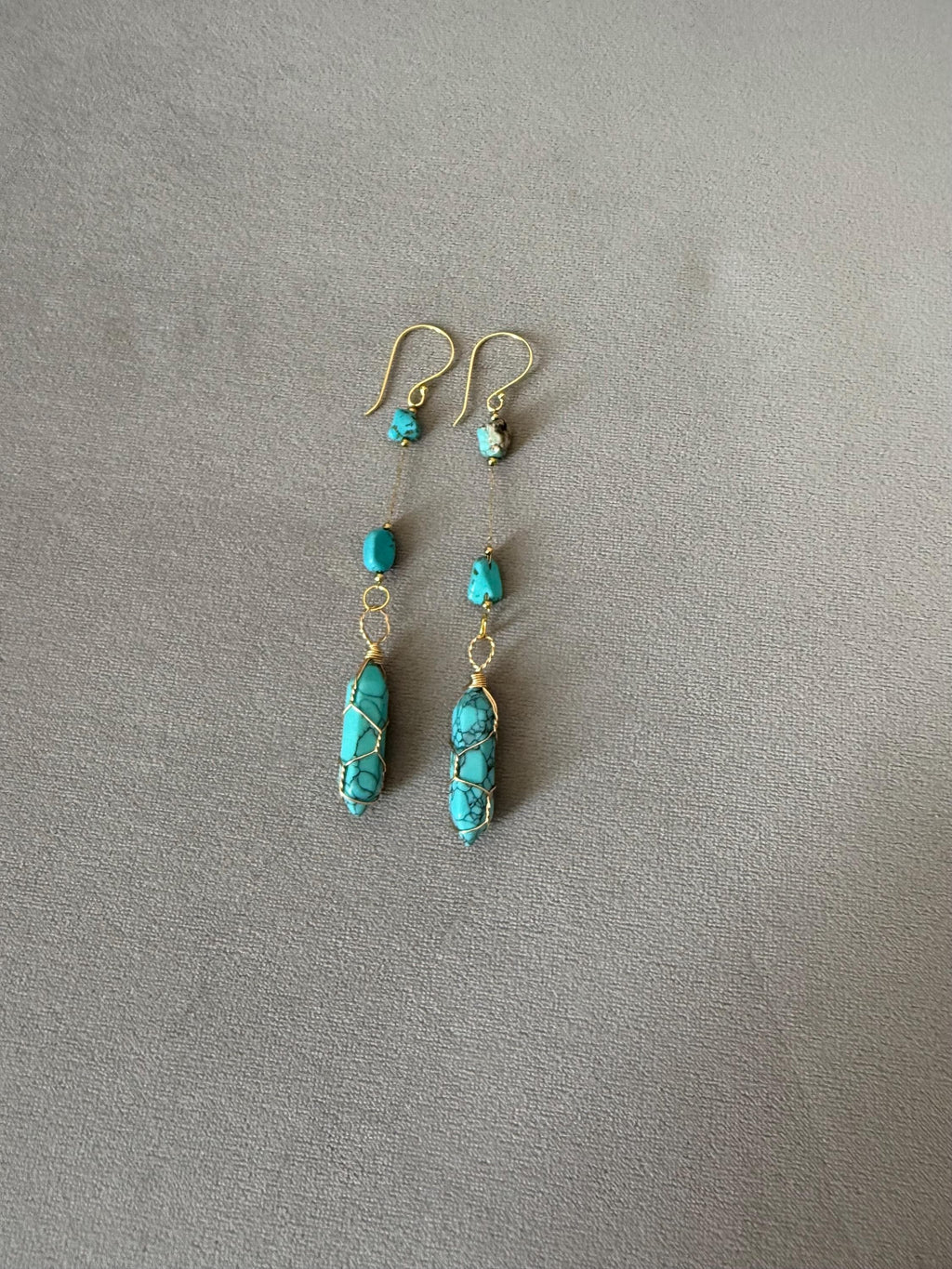 Azure Siren Drop Earrings – Oceanbound Collection