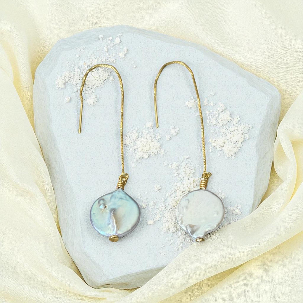 Lunar Drift Threaders – Celestial Pearl Collection