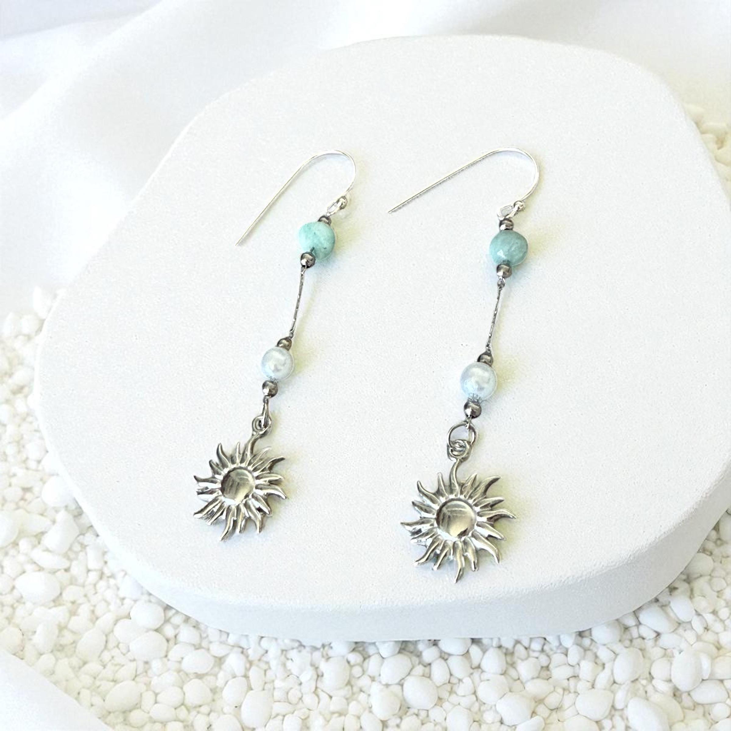 Celestial Horizon Drop Earrings