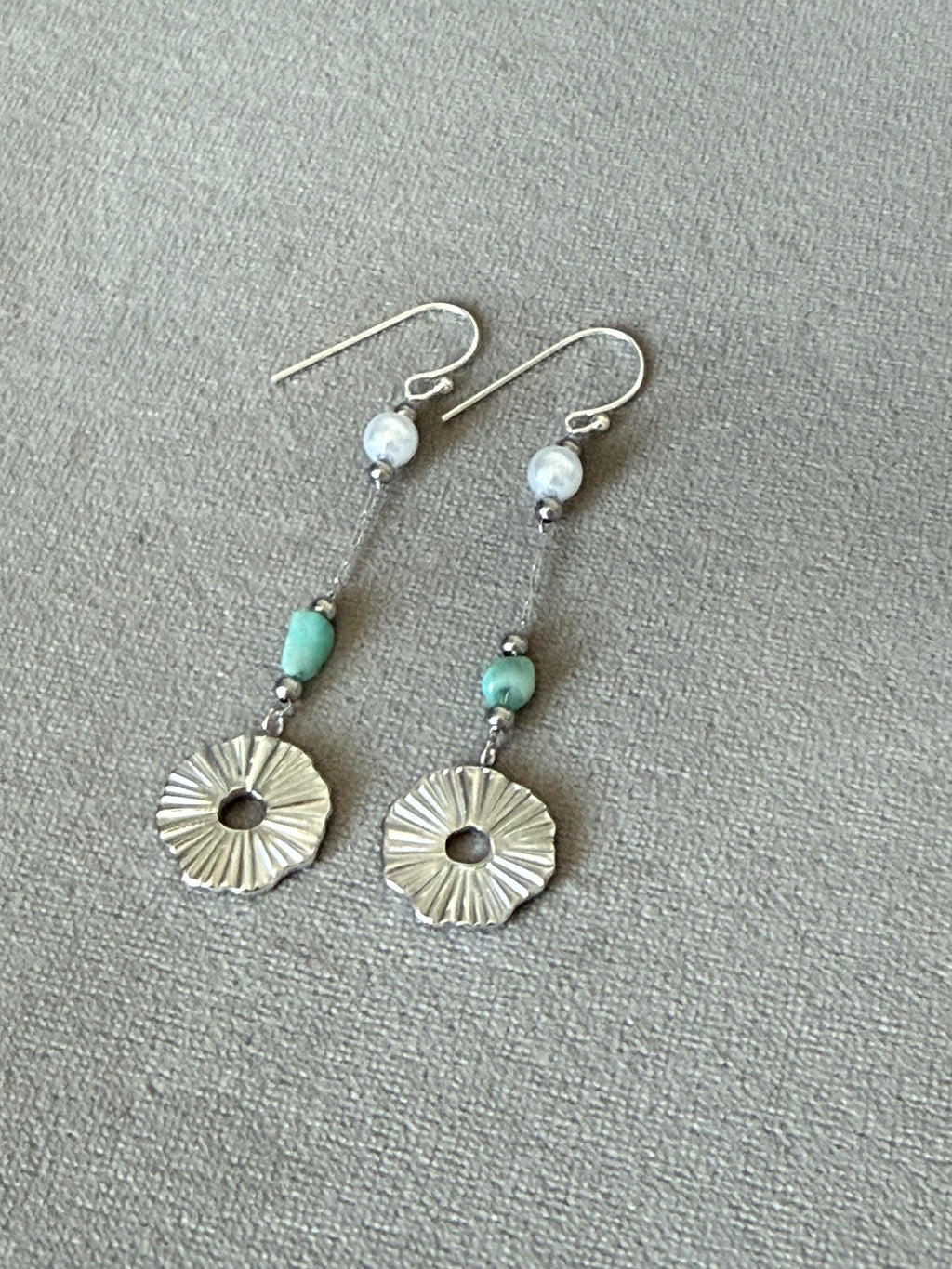 Lunar Tide Drop Earrings