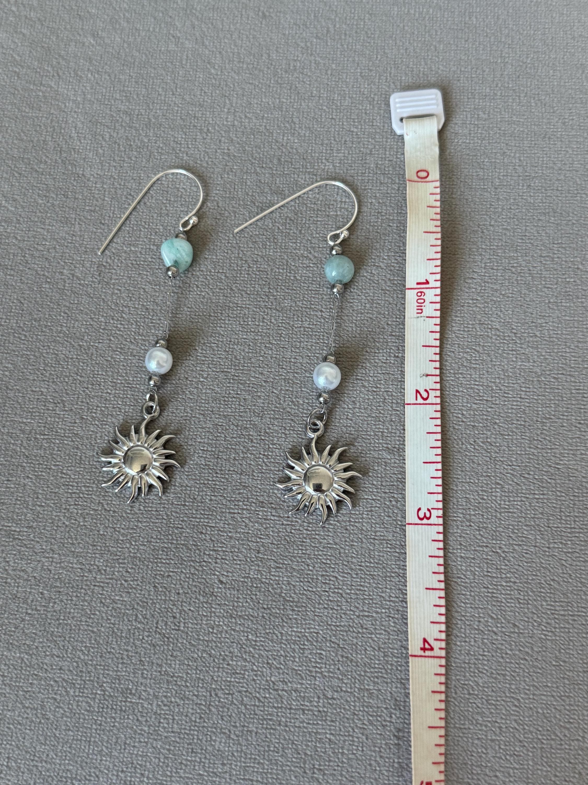 Lunar Tide Drop Earrings
