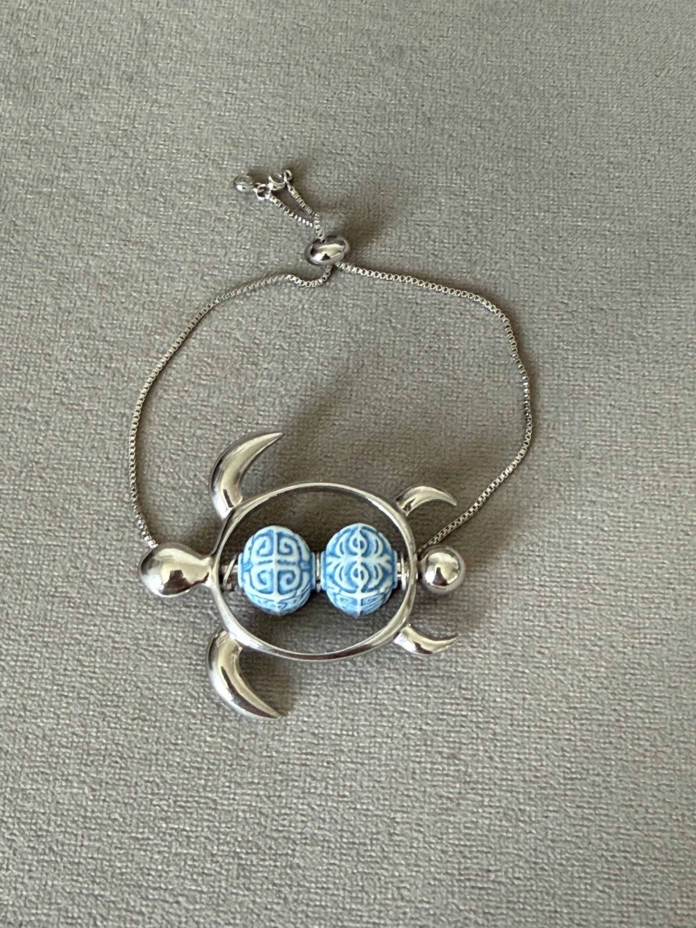 Celestial Tide Turtle Bracelet