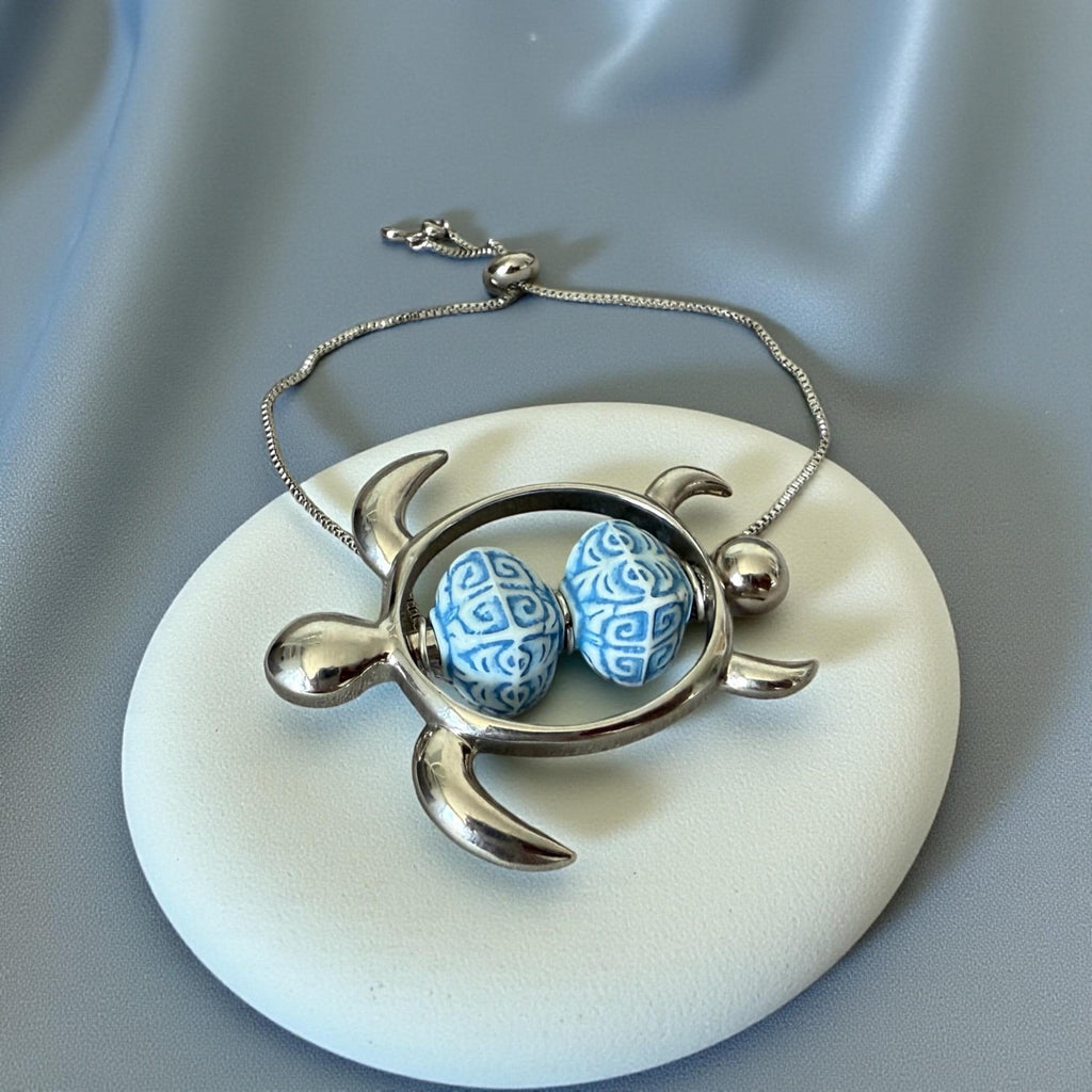 Celestial Tide Turtle Bracelet
