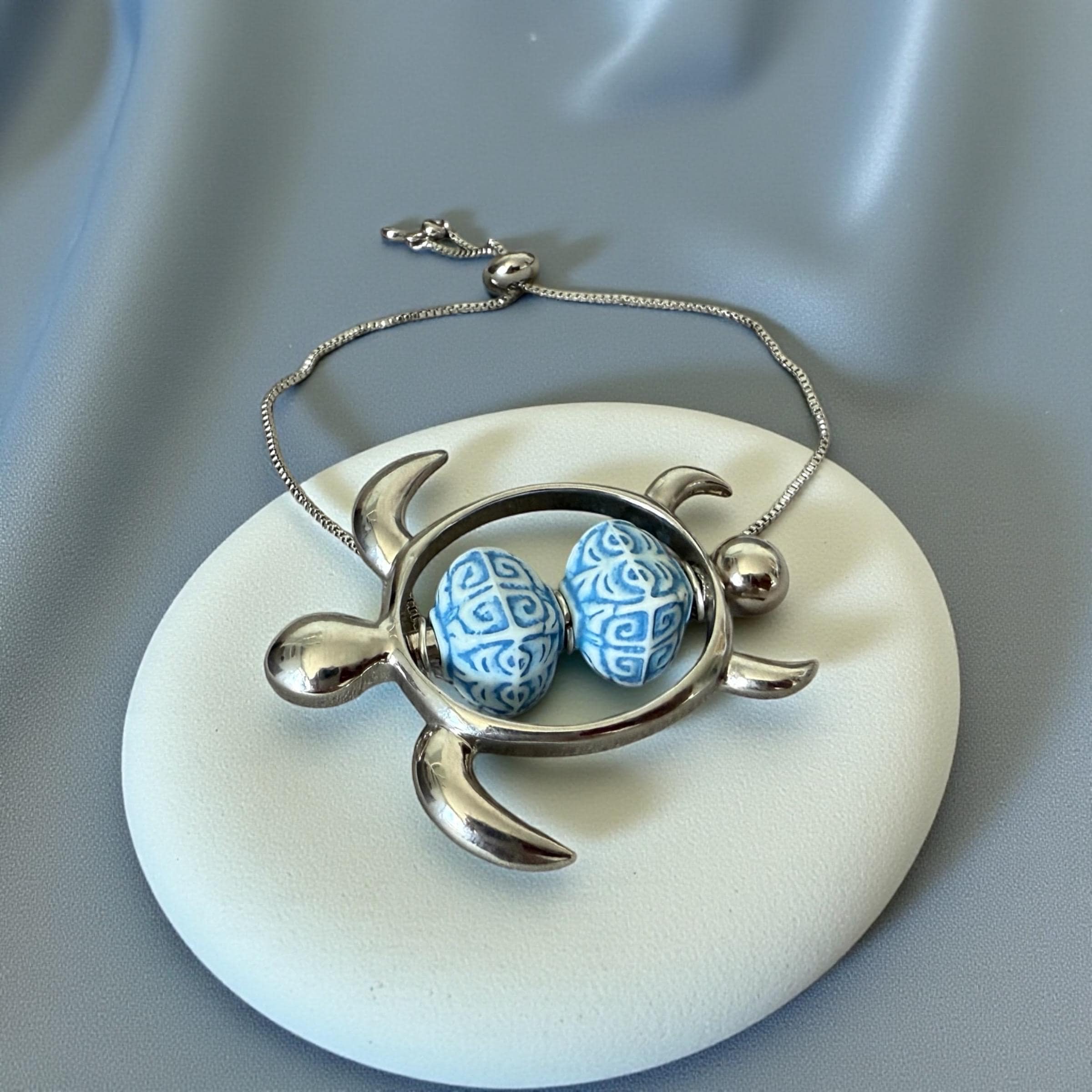 Celestial Tide Turtle Bracelet