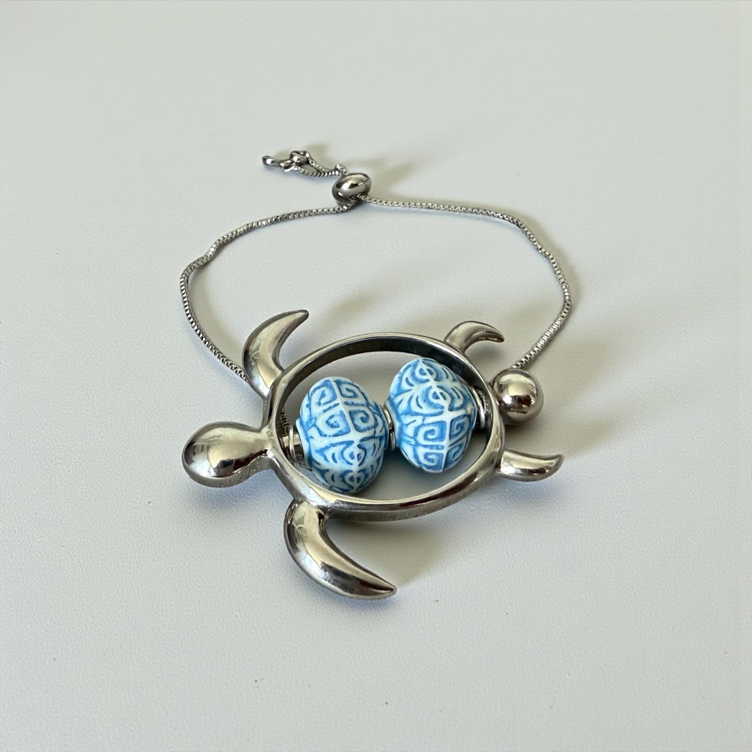 Celestial Tide Turtle Bracelet