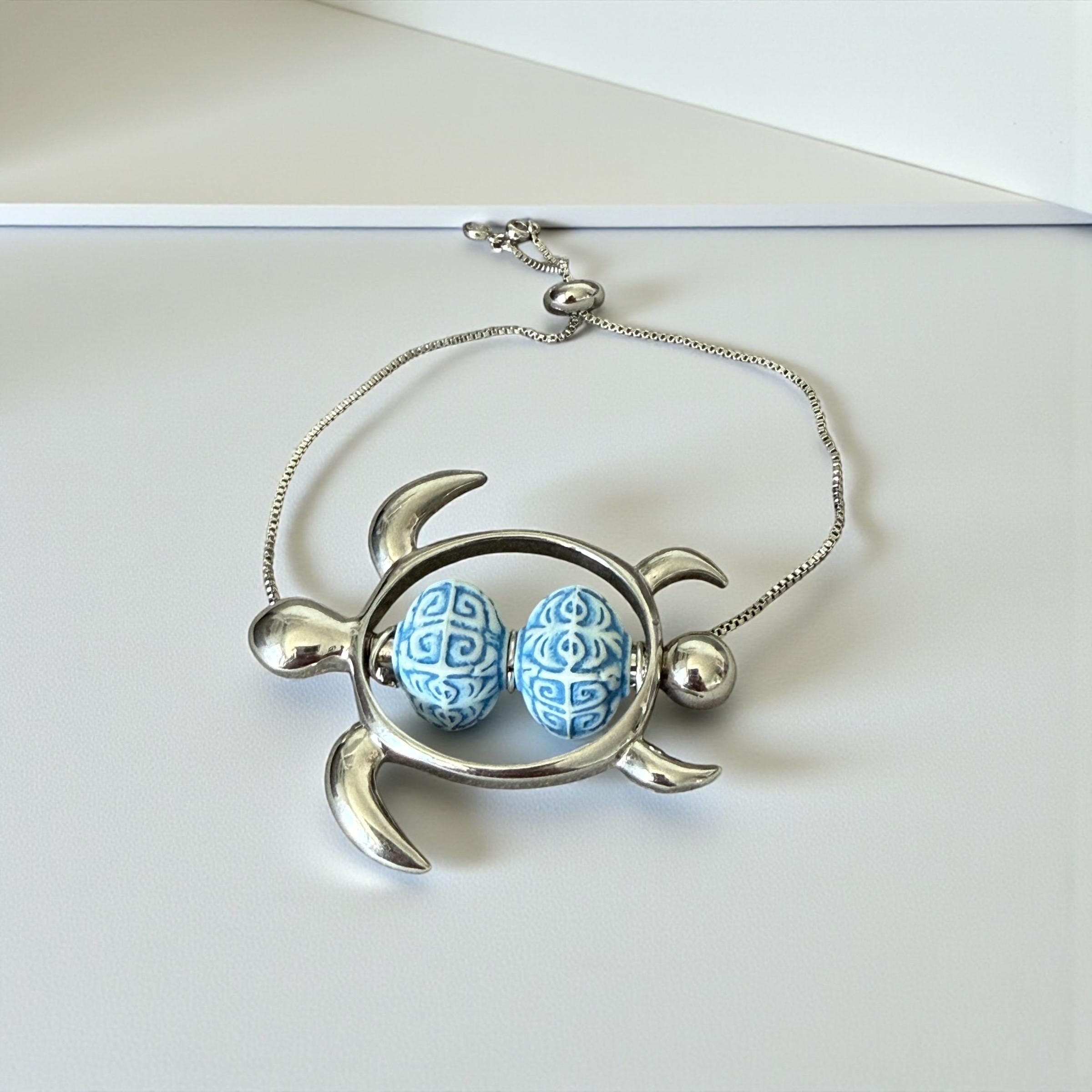 Celestial Tide Turtle Bracelet