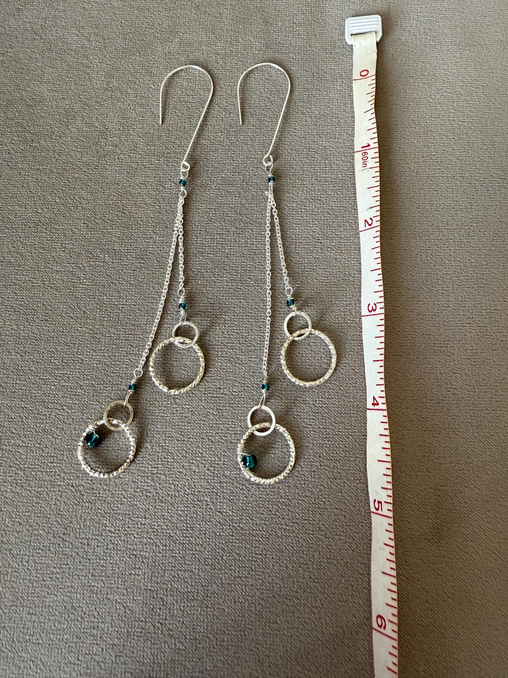 Midnight Orbit Dangle Earrings