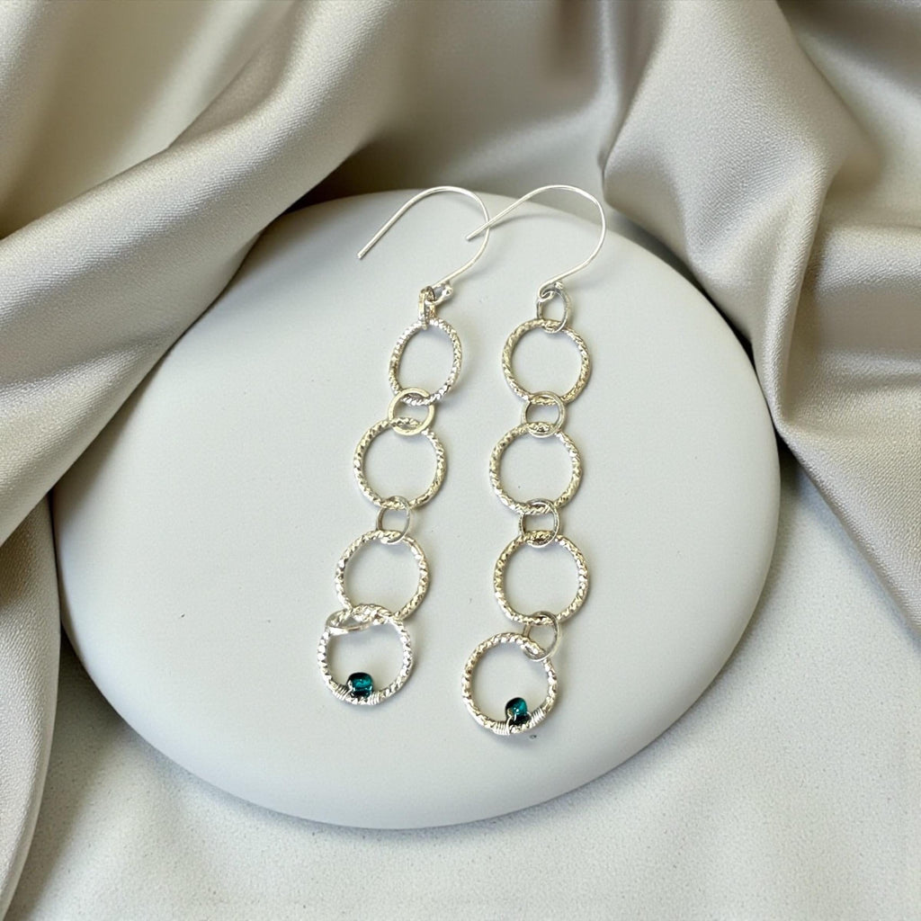 Tidal Chain Luxe Earrings