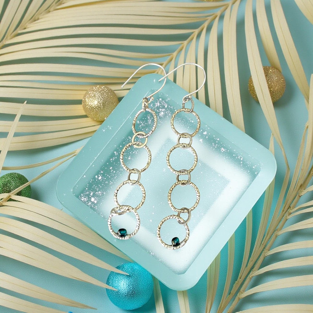 Tidal Chain Luxe Earrings