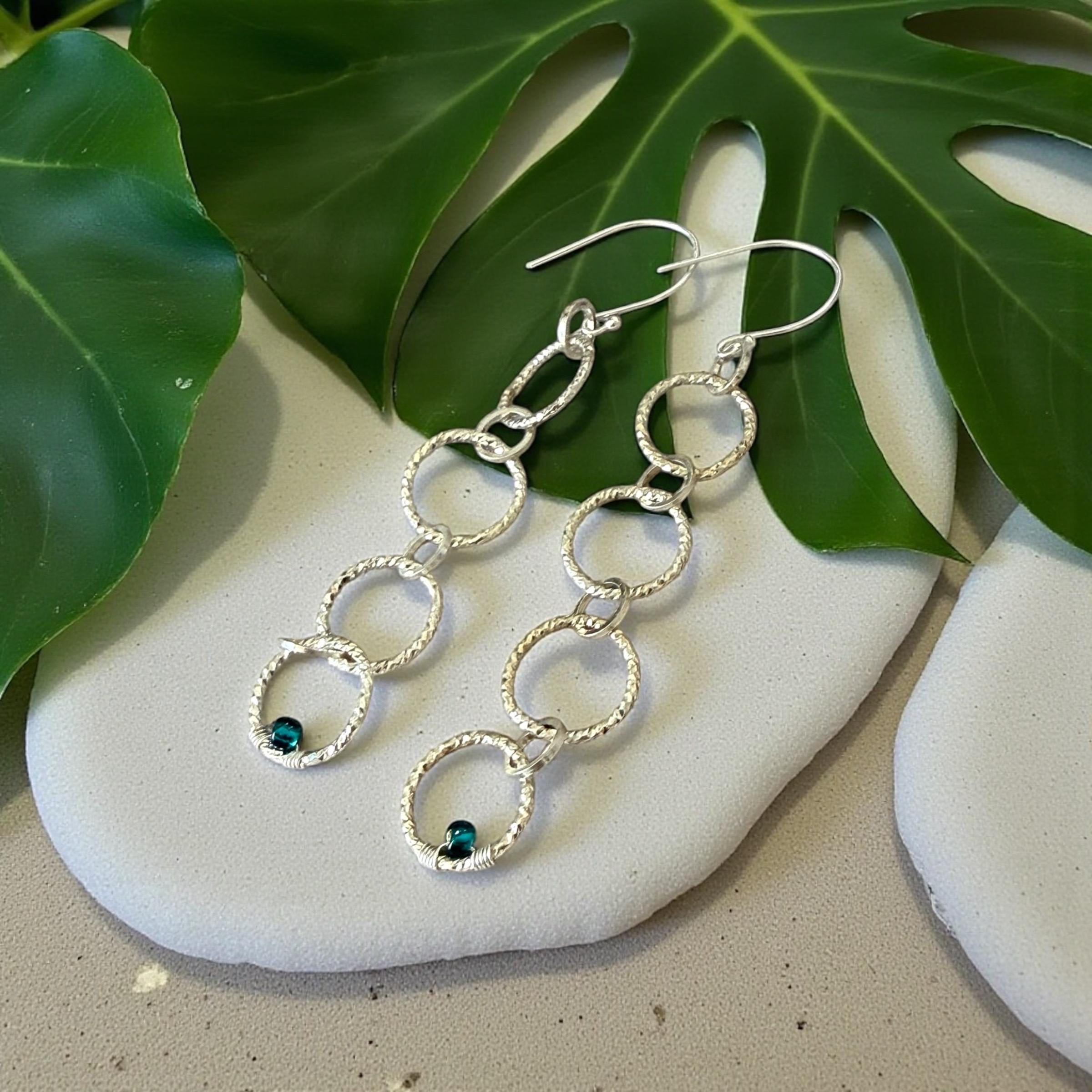 Tidal Chain Luxe Earrings
