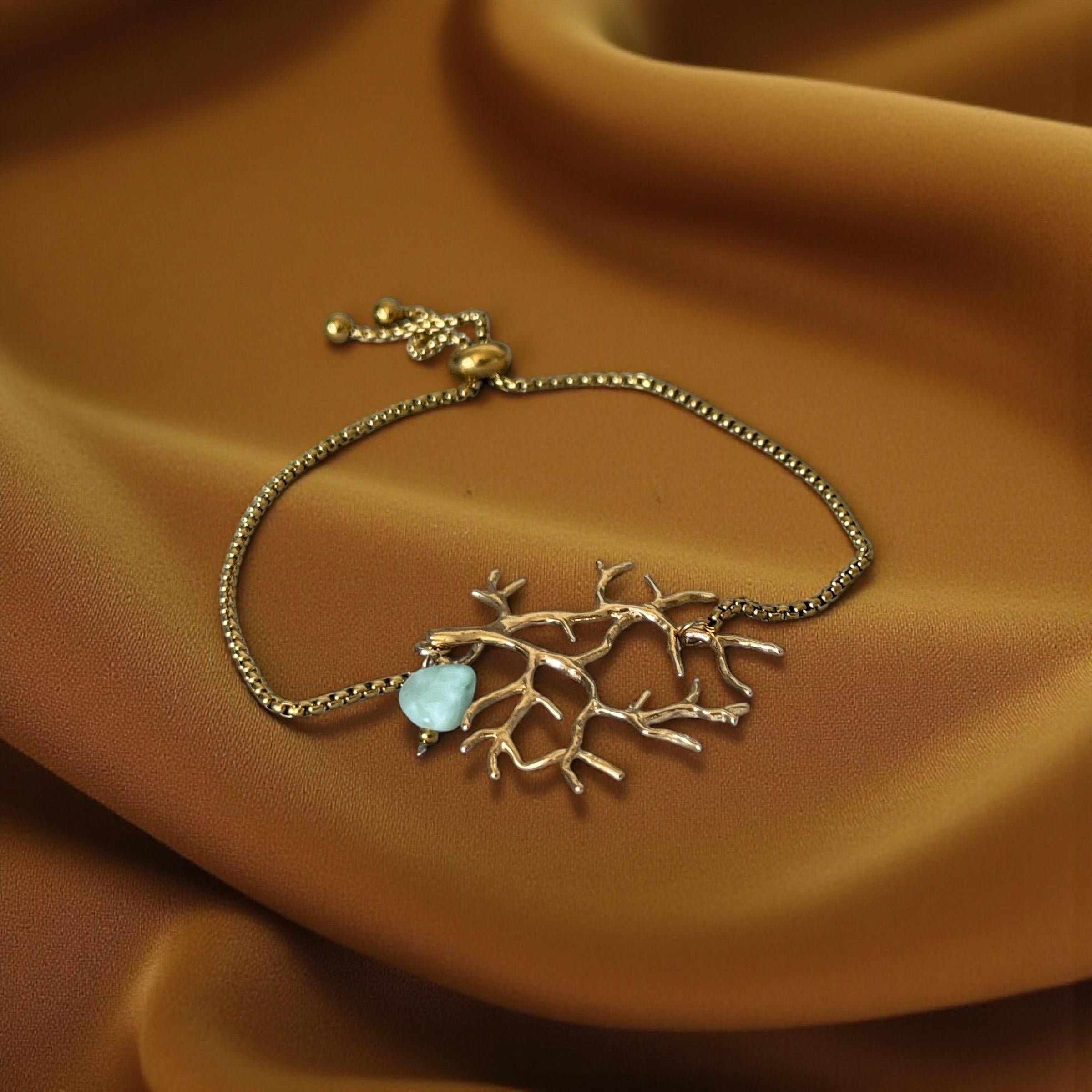 Golden Reef Bolo Bracelet