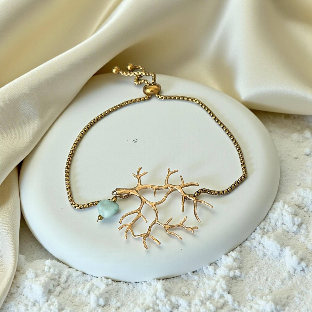 Golden Reef Bolo Bracelet