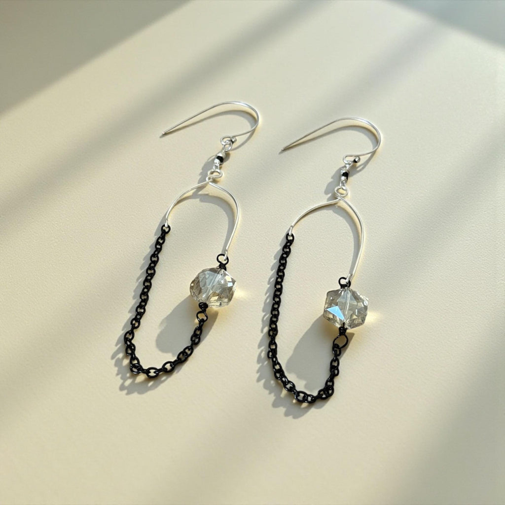 Shadow Luxe Loop Earrings