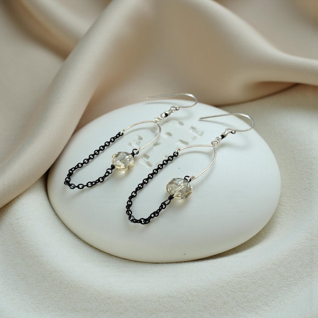 Shadow Luxe Loop Earrings