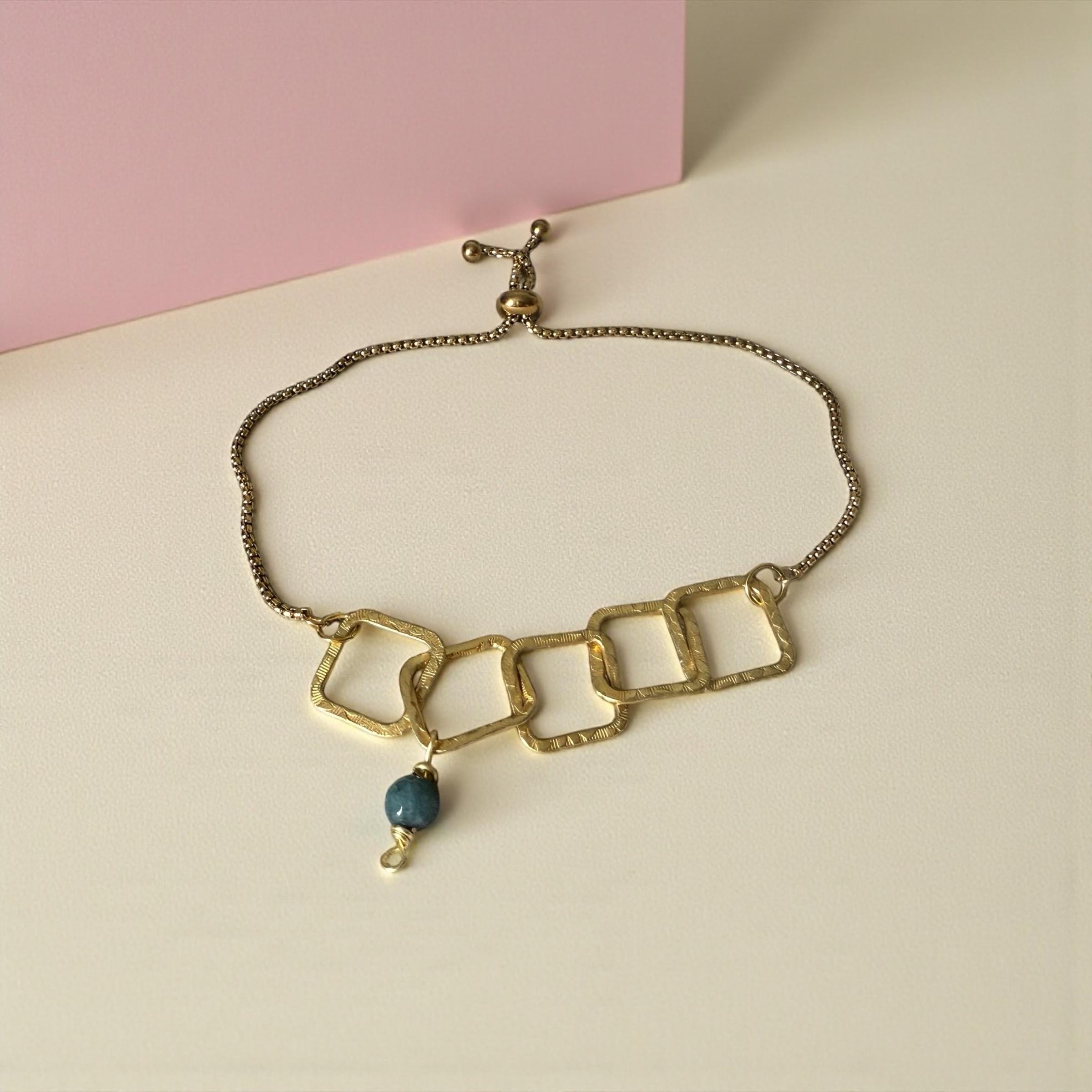 Golden Link Muse Bolo Bracelet