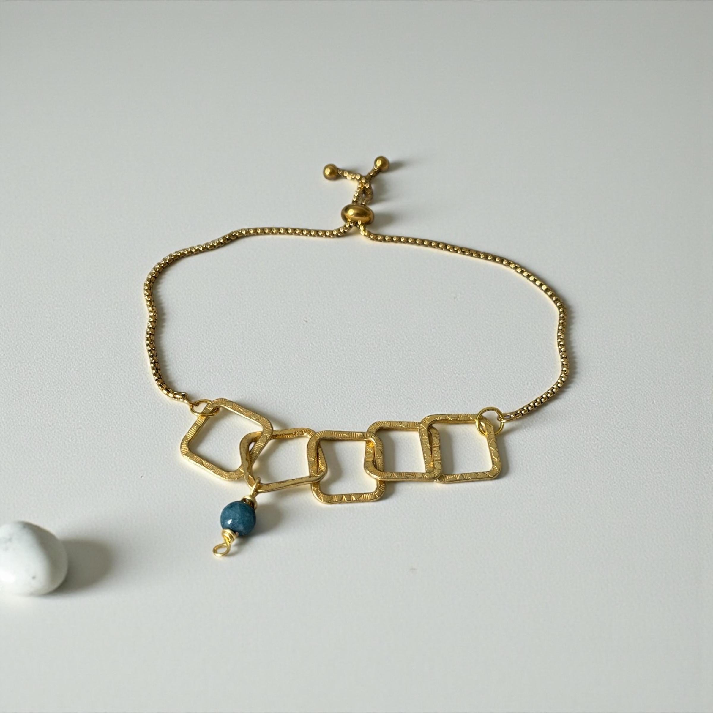 Golden Link Muse Bolo Bracelet