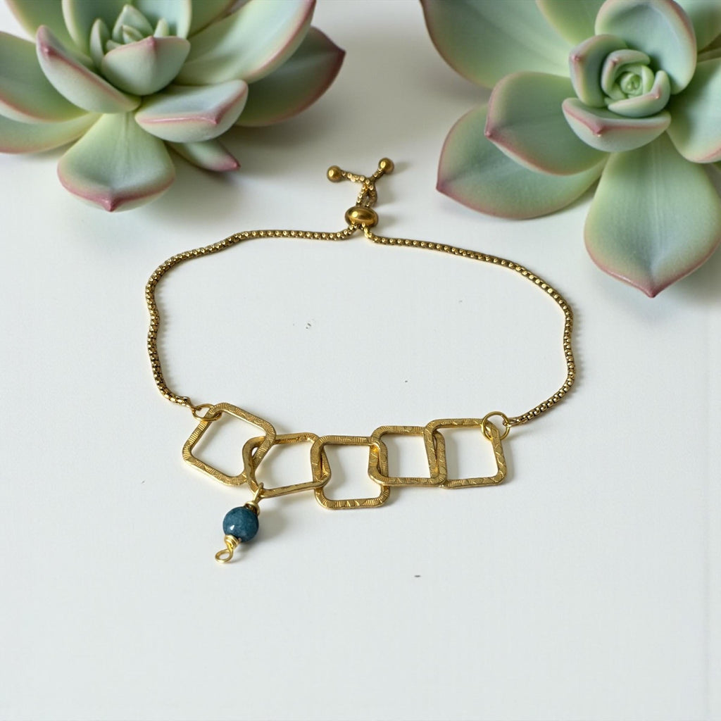 Golden Link Muse Bolo Bracelet