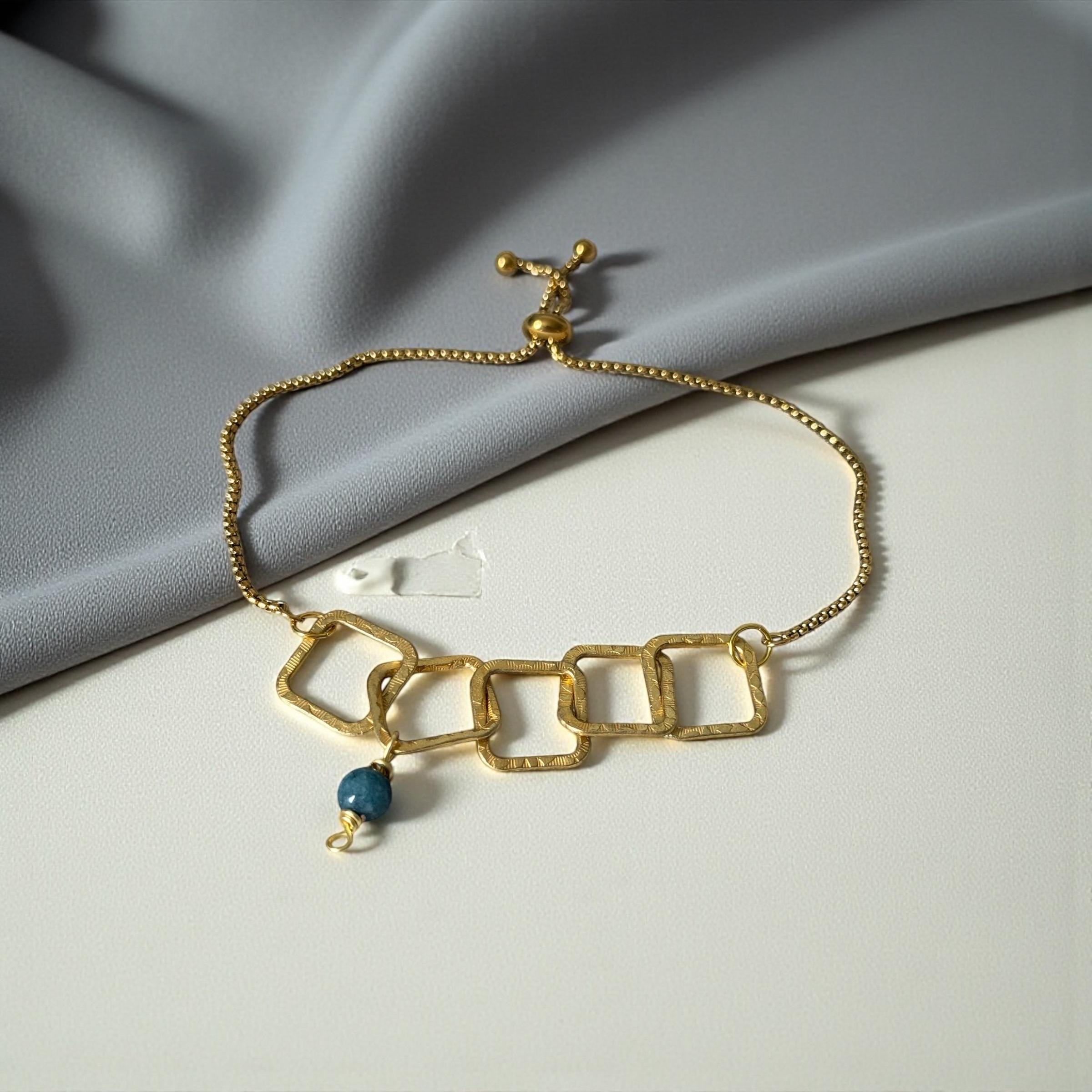 Golden Link Muse Bolo Bracelet